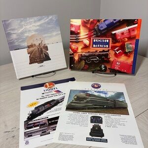 Lionel Classic Trains Catalog Lot 1997 1998 Legendary Trains NJ Transit Brochure